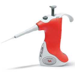 Ovation 1�L fixed volume pipette, two stroke operation