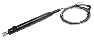 Luer Lock Needle push-button Hand Probe
